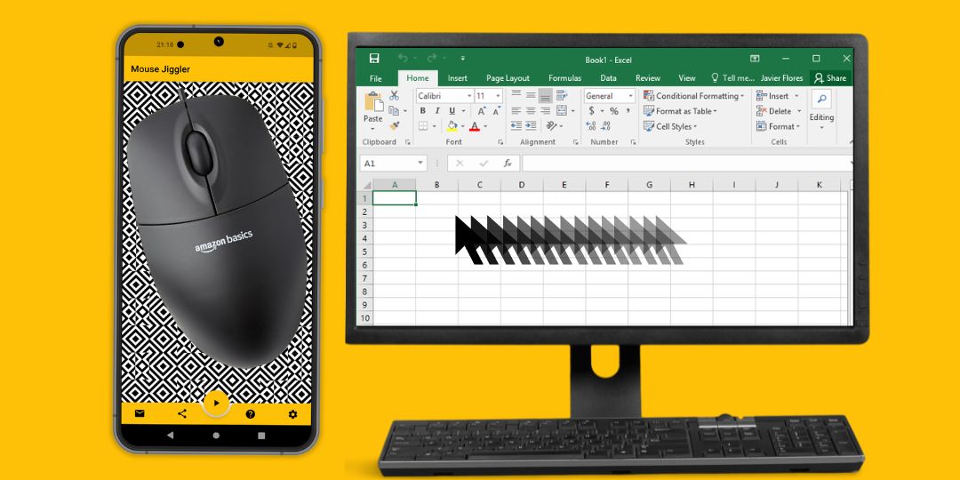 Mouse Jiggler Mobile App